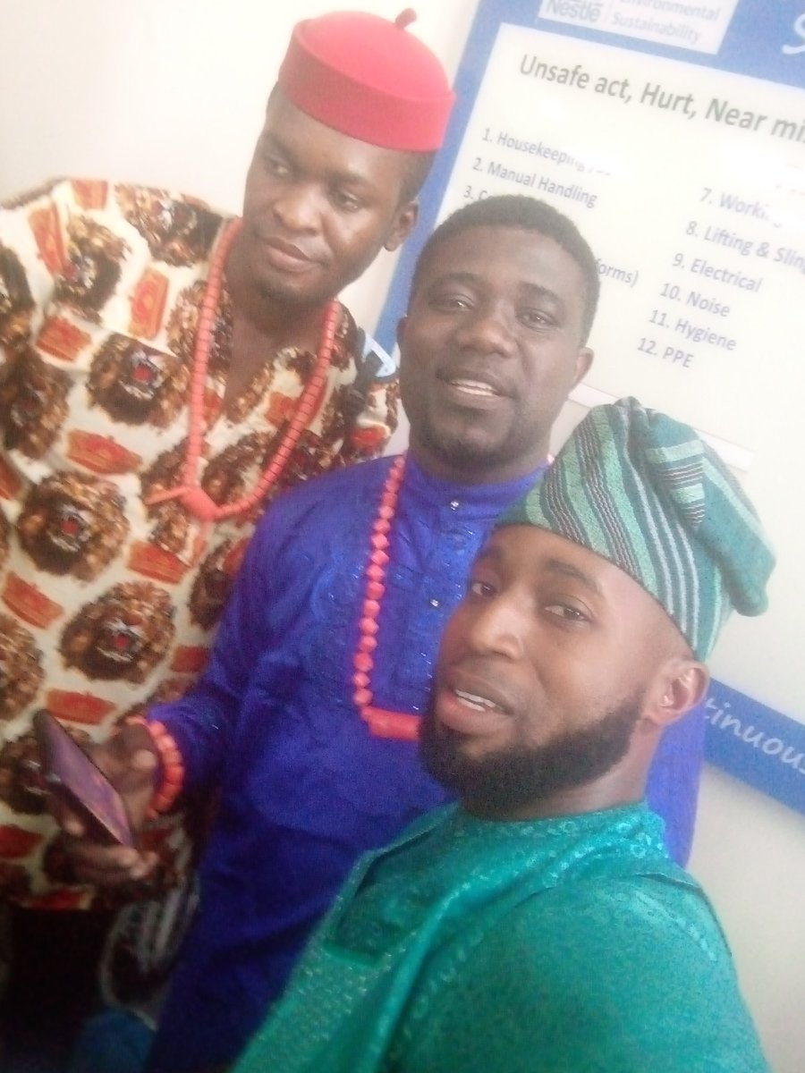 Otunbapoly1's tweet photo. I joined Nestle Nigeria plc Agbara d.c to celebrate cultural diversity week Sir Authority cares https://t.co/nvLzWMQgpy