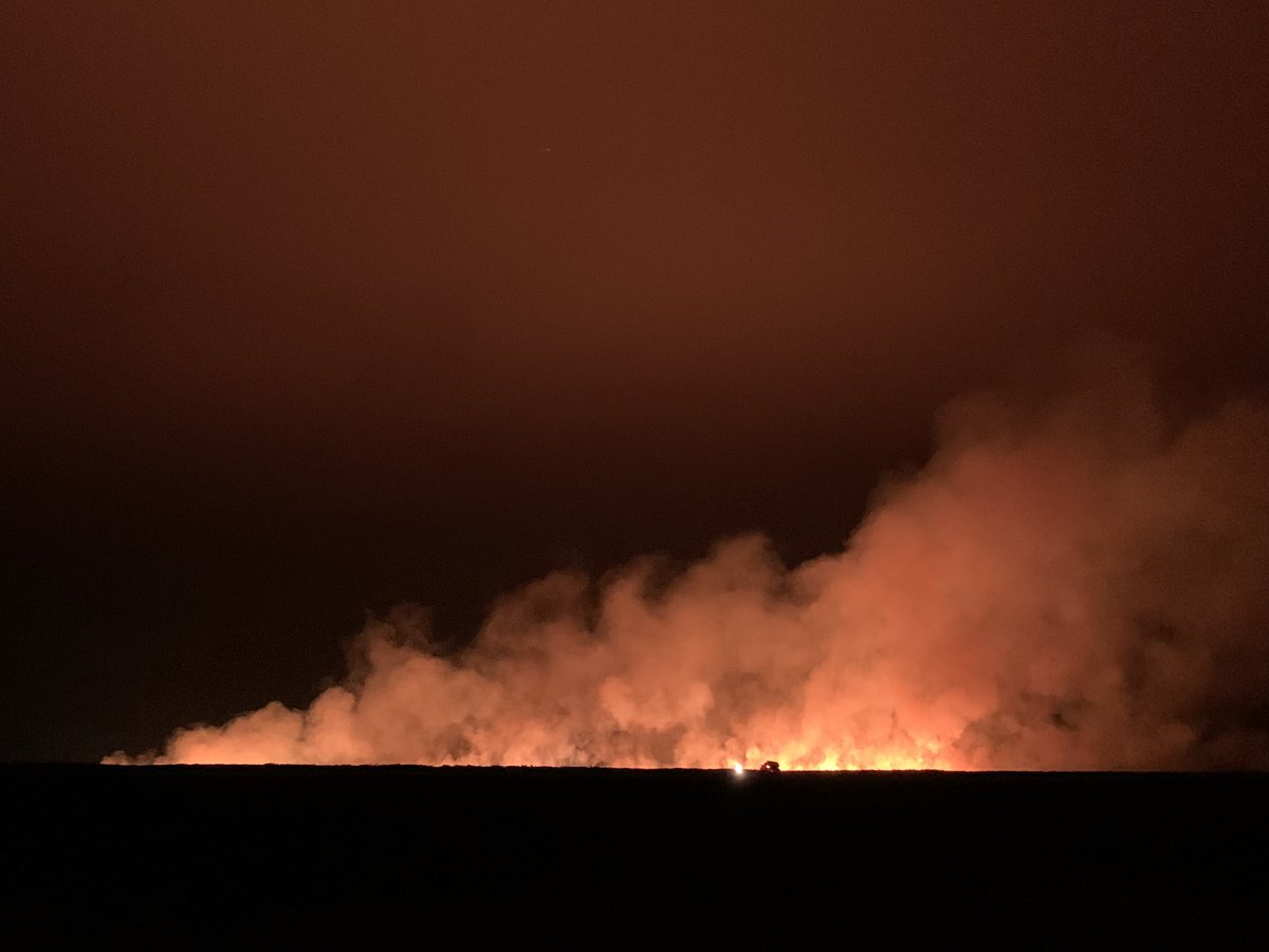 Information only - avoid Ringinglow / Burbage / Higger Tor areas. Roads closed. Burbage Moor ablaze. Emergency services on scene.