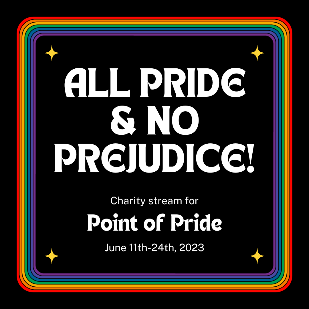 Ruth_full's tweet photo. SAVE THE DATE for our next charity stream, this time for @pointofpride starting on June 11th!🏳️‍🌈
Currently accepting donation submissions from fellow artists, streamers &amp; anyone else who want to support! DM me!
#Pride2023 #twitch #tiltify #charitystream #TransRightsAreHumanRights https://t.co/z7aRBeYke6