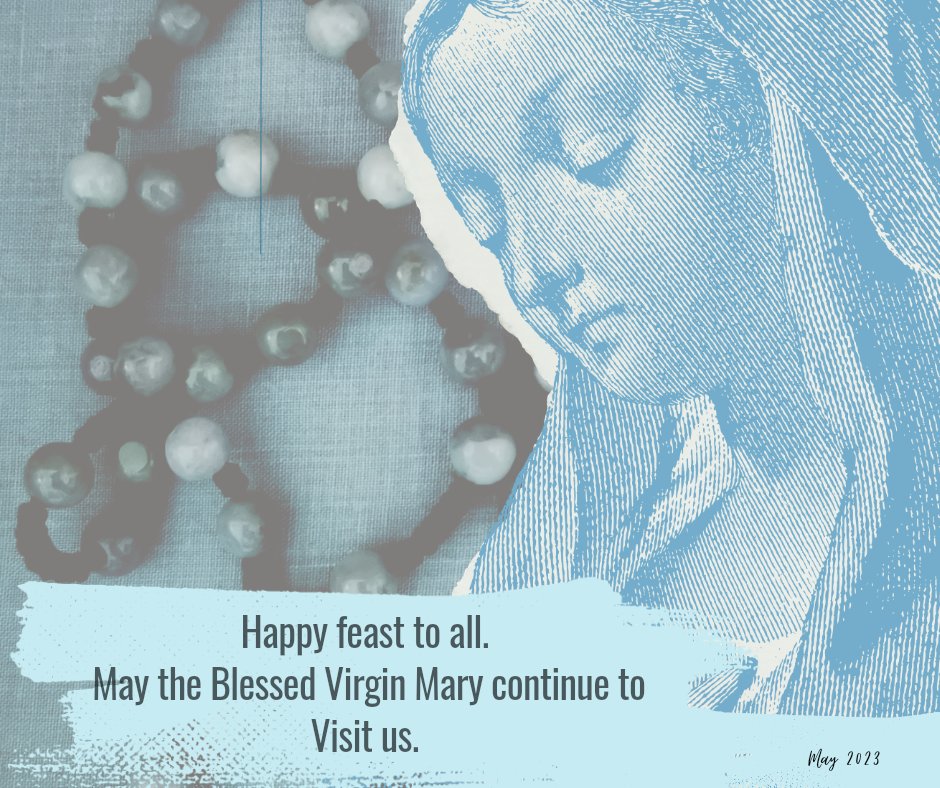 JoeJoy1607's tweet photo. Let us sing to the Lord as we celebrate the Visitation of the Blessed Virgin Mary.
#Marylovers #Rosary #WithMary #MotherofChrist #WeWantToSeeTheLord @ednyoka @fr_petros @FrUgochukwu @JustAdaugoijele @NvChisanga @RosaryMum @SalMissions @BlaiseKanda2 @Pontifex https://t.co/DFgue9flFr