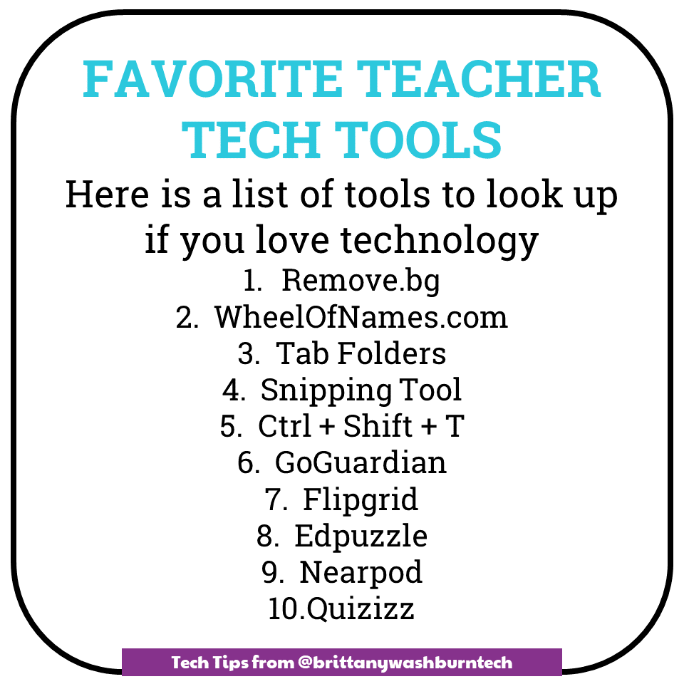 Find all of my tech tips and tricks in one spot on my blog: brittanywashburn.com/2019/04/tech-t… #teachers #techtips #edtech #techintegration