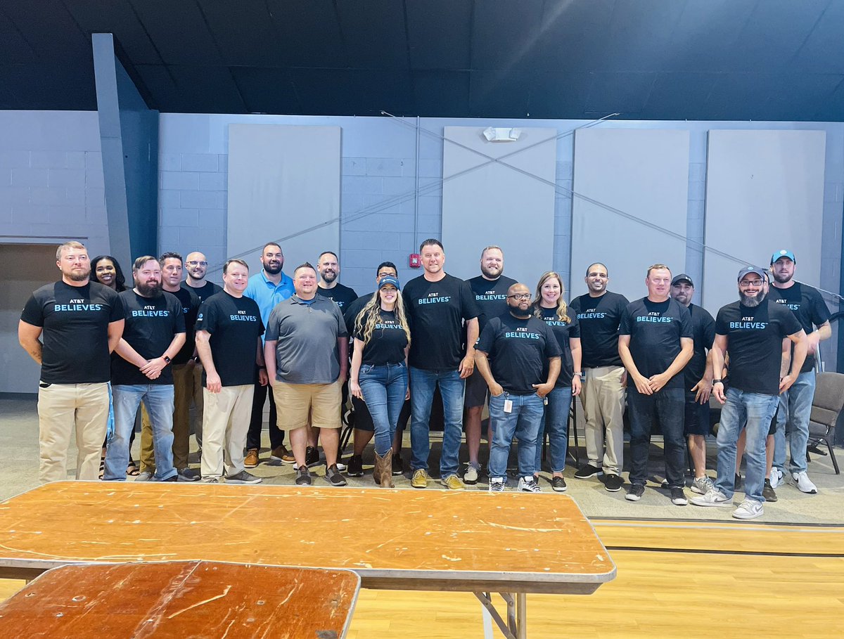 They say “To a starving child, hope can only truly begin once a reliable source of nutritious food has been established.” Today OHPA Business Mobility & Fiber teams partnered with @fmsc_org giving time, effort & heart packing meals for children. 💙 🌎 #LifeAtATT @ERBizSales