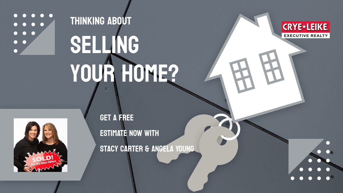 It could be the perfect time to sell your home! Get a quick estimate of your home's worth or call (270) 792-6313 for a quick chat.

⎼
Stacy Carter &amp; Angela Young
Call/Text (270) 792-6313
•
•
🏡Brokered By Crye-Leike Executive Realty onlinehomeestimate.com/lp/BCC801AE-9F…