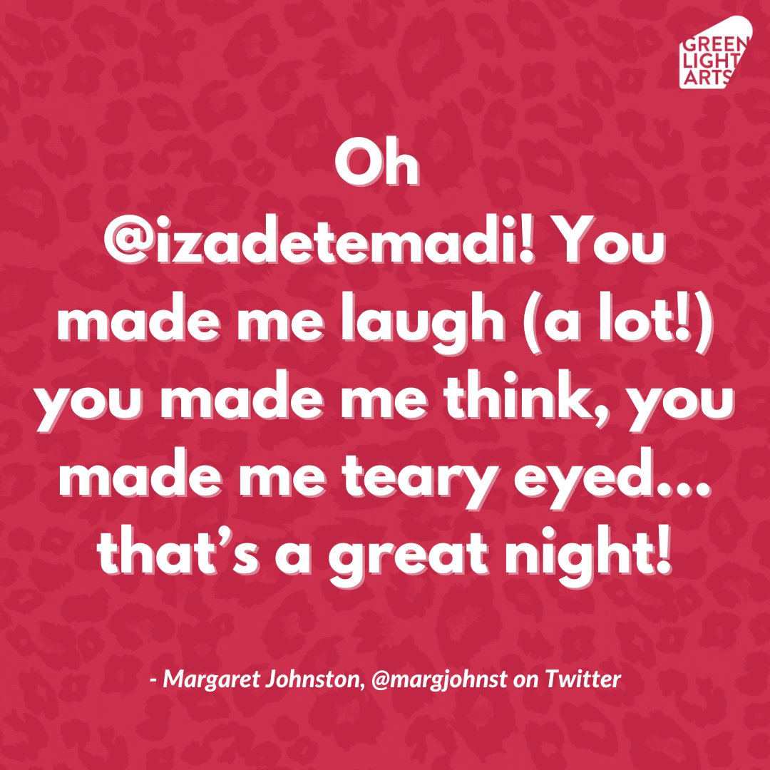 GreenLight_Arts's tweet photo. Just THREE MORE chances to see "Izad Etemadi: Let Me Explain" - tonight, tomorrow, and Sunday!

Don't miss out - get your tickets today @ https://t.co/qnRu3Scloy

Kind words by @margjohnst❤️

#GLALetMeExplain #IzadEtemadi #Comedy #ExploreWR #Kitchener #Waterloo @izadetemadi https://t.co/NfMBia5ILI