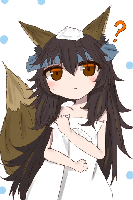 衣装リクエストより シャンプーハットいなちゃん  ………衣装?