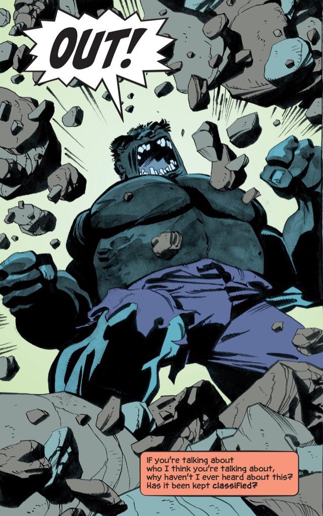 ||Today or tomorrow: hulk solo.