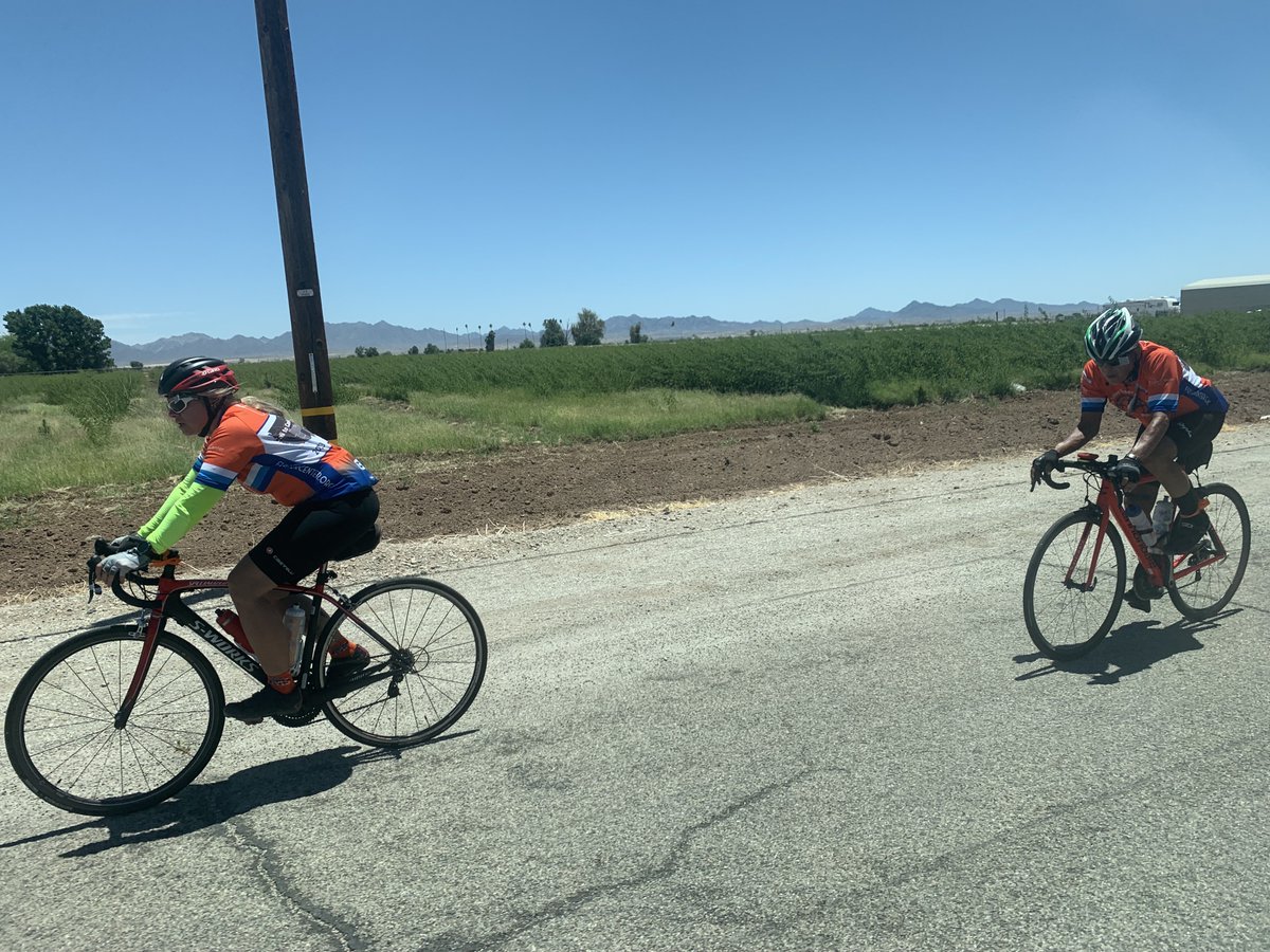 FCBA's tweet photo. On The Road Again!
Our riders have made the 185 mile journey across the mountains and deserts of California, and tomorrow we will finally be in 📍Salome, Arizona. Today we completed a long 89.7 mile long journey from Brawley, CA to Blythe, CA. https://t.co/qW0sAZY2sC