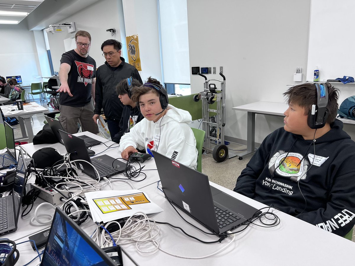 #SEE2023, the 1st ever Scholastic Esports tournament in MB may be over but WE are not over the excitement for #esportsedu @MSEA_gg alongside @RRC and @mfnerc #firstnations and what @MrKobesMB @richroberts76 @MelissaBurnsEdu @MuntainT generated over this in-person event. We missed…