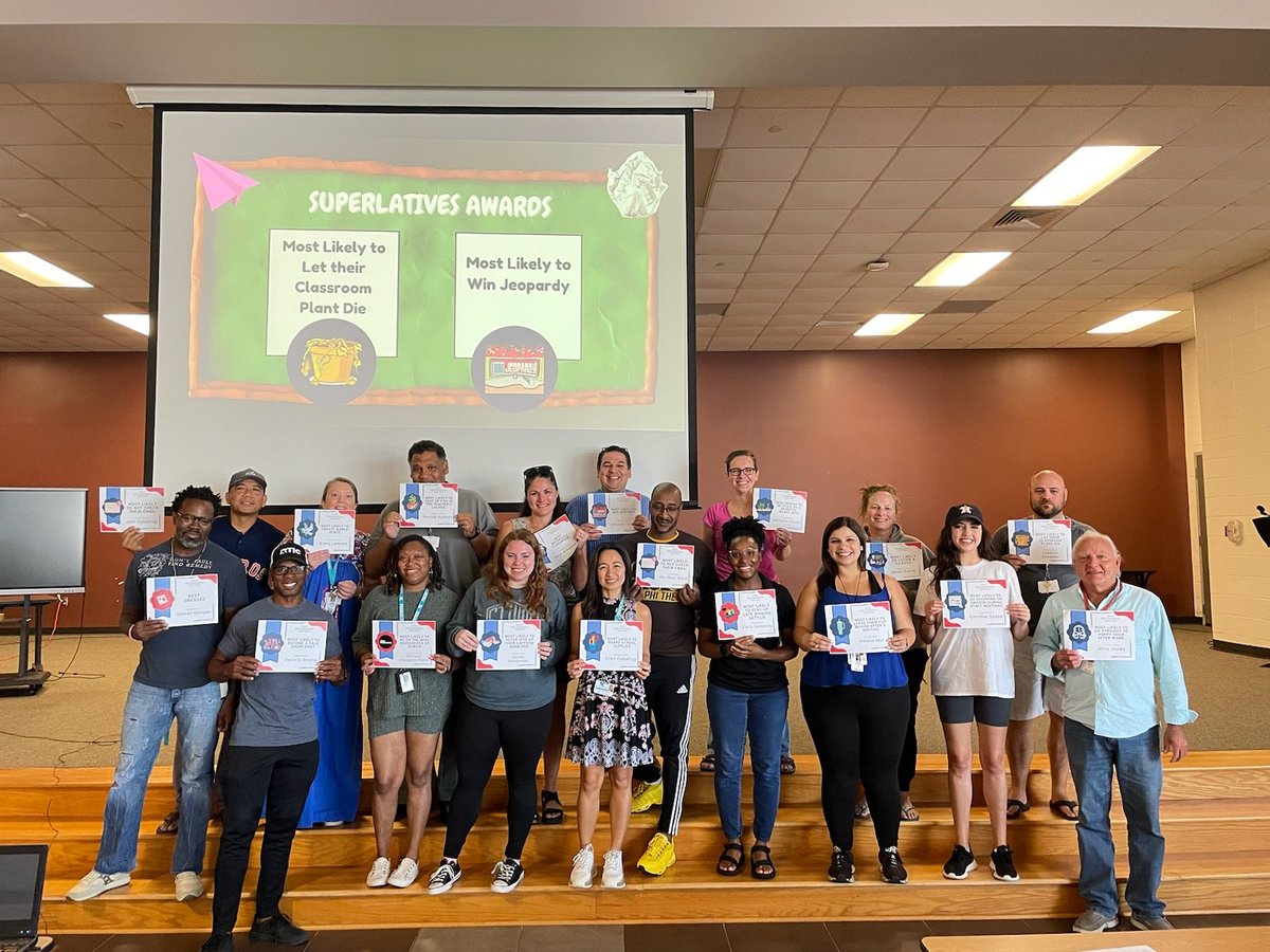 Congratulations to our amazing Bulldog staff, whom we celebrated today with our Greatness Awards,  Superlative Awards, and the retirement of Cindy Moore! We love each and everyone of you and we hope your summer is full of fun, self-care, and relaxation! 
#DestinationGreatness