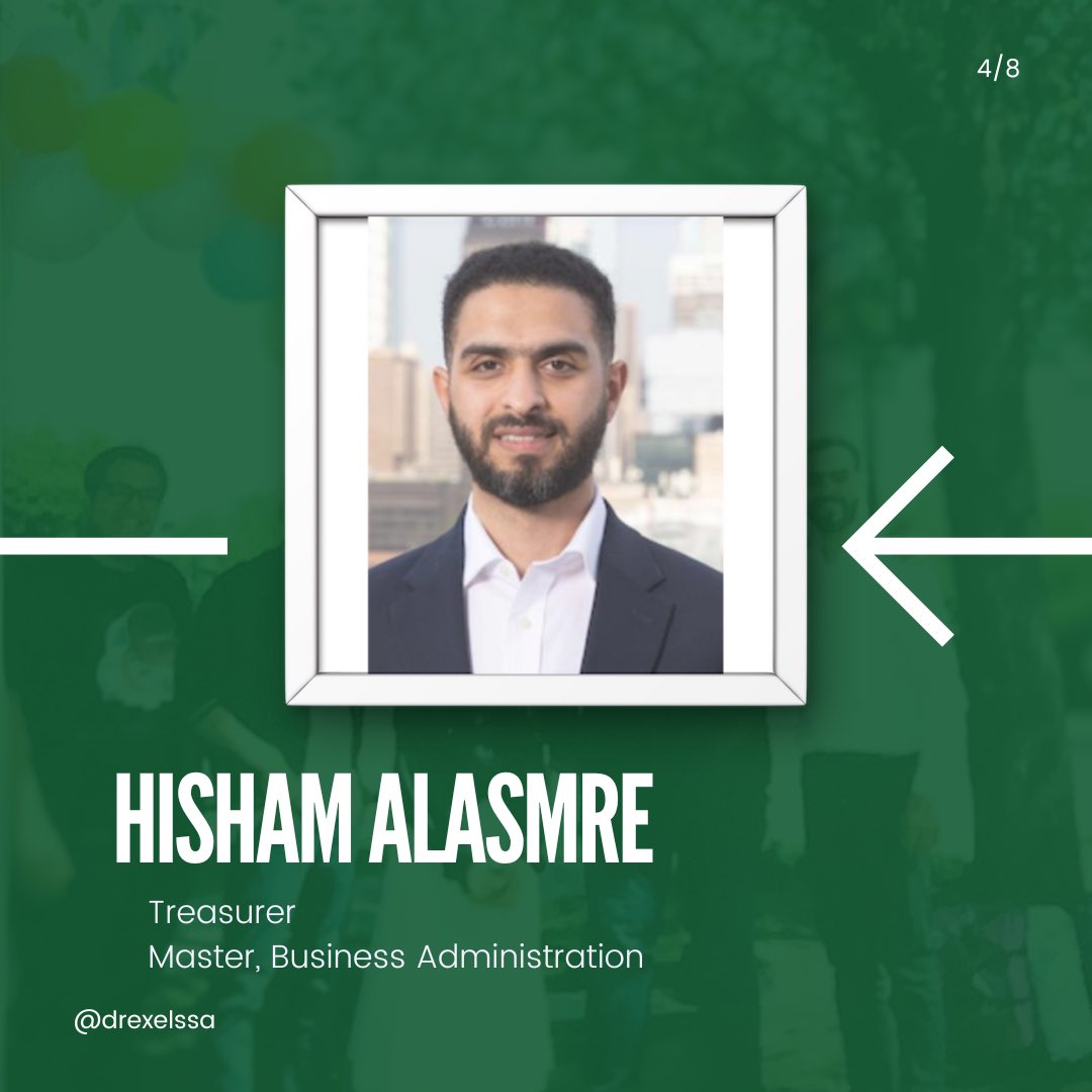 drexelssa's tweet photo. بعد سنة دراسية من افتتاح النادي السعودي 
في جامعة دريكسل حابين نعرفكم على مؤسسي النادي 🇸🇦💚.
نتمنى من الله أن يعيننا لتمثيل وطننا أفضل تمثيل 💚. 
شكراً لدعمكم ومتابعتكم لنا 💚🇸🇦. https://t.co/pfbapcWLen