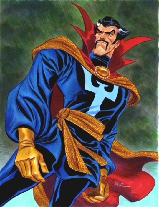 Doctor Strange by the incredible Bruce Timm.