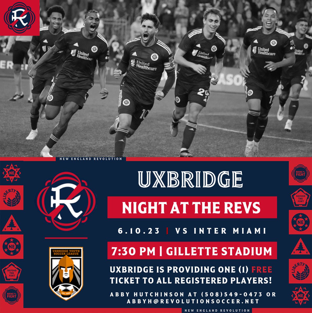 UxbridgeSoccer's tweet photo. LAST CHANCE to redeem your player’s free ticket to Uxbridge Night - Saturday 6/10
https://t.co/897vc5e5dE
Click the link above and enter the email address used to register your YS player to redeem!

 Please help us continue to spread the word! @UHS_Spartans @UxbWhitin https://t.co/pnFWQ2kbeG