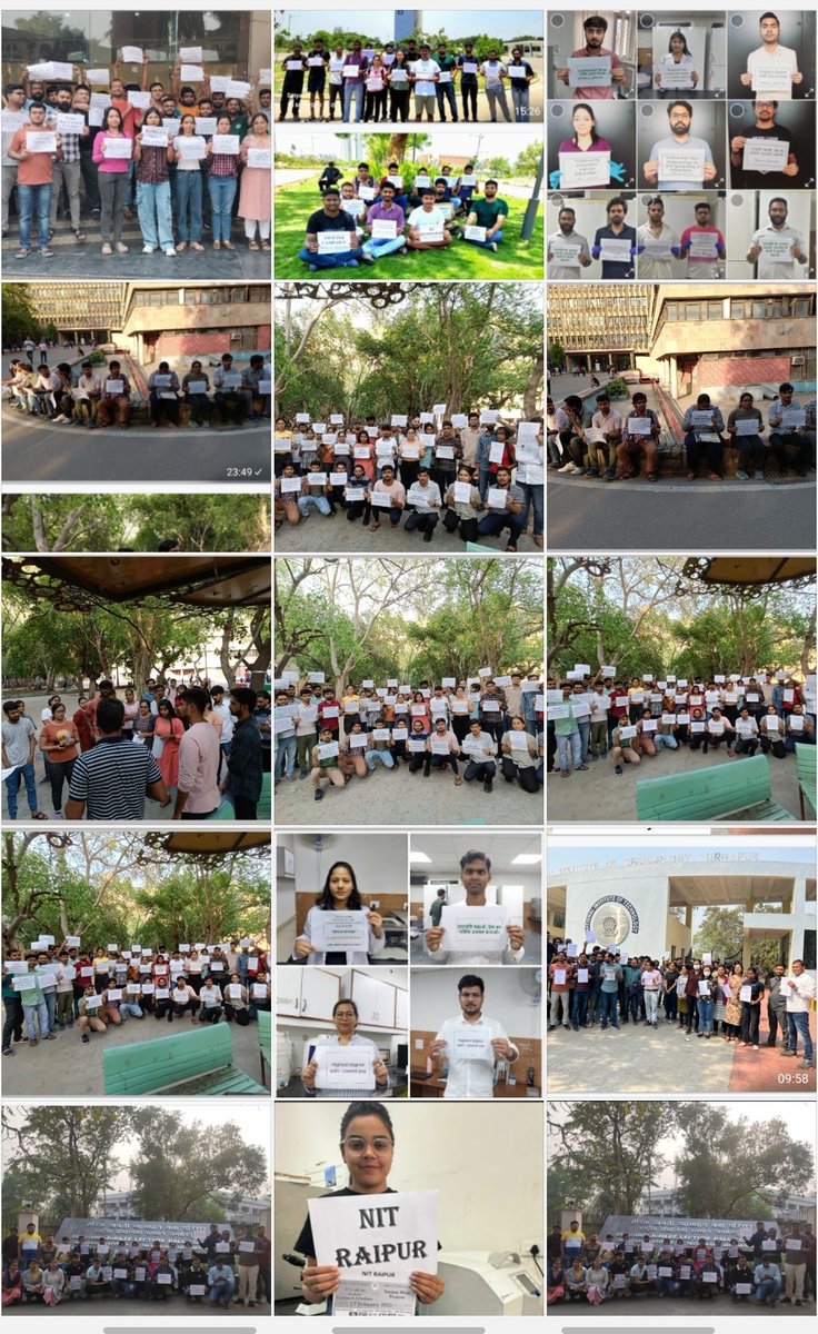 All India Research Scholars Association (@airsaindia) on Twitter photo #Hike_in_fellowship
It's a great support to Indian researchers <a href="/ShashiTharoor/">Shashi Tharoor</a> for their demands,while research scholars are requesting and fighting since eight months <a href="/IndiaDST/">DSTIndia</a> <a href="/DrJitendraSingh/">Dr Jitendra Singh</a> still no result.#Regular_Disbursement_of_fellowship #Stop_PhD_Scholars_Harassment #Hike_in_fellowship
It's a great support to Indian researchers <a href="/ShashiTharoor/">Shashi Tharoor</a> for their demands,while research scholars are requesting and fighting since eight months <a href="/IndiaDST/">DSTIndia</a> <a href="/DrJitendraSingh/">Dr Jitendra Singh</a> still no result.#Regular_Disbursement_of_fellowship #Stop_PhD_Scholars_Harassment