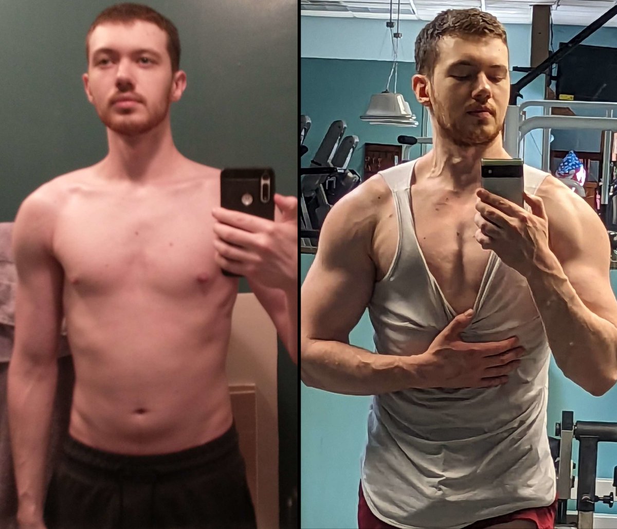 rockmonkeytv's tweet image. Two years ago I joined a gym. WOULD RECOMMEND.
Started 155lbs May 2021
Currently 192lbs May 2023