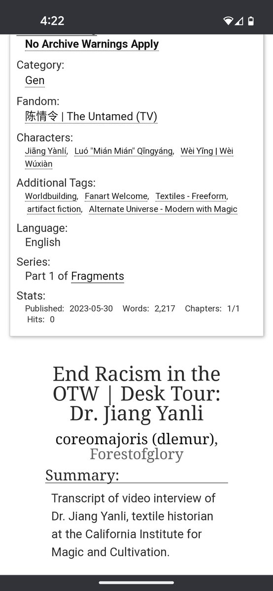 Forestofglory New fic for #EndOTWRacism! tweet media