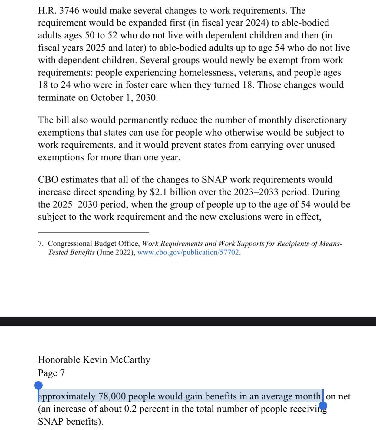 Work Requirements and Work Supports for Recipients of Means-Tested Benefits