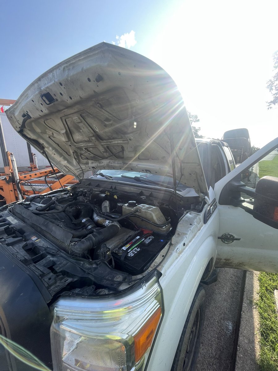 BenjaminLee2022's tweet photo. Enjoy these pictures of my blown up truck four different times this week https://t.co/3qVC72R9jy
