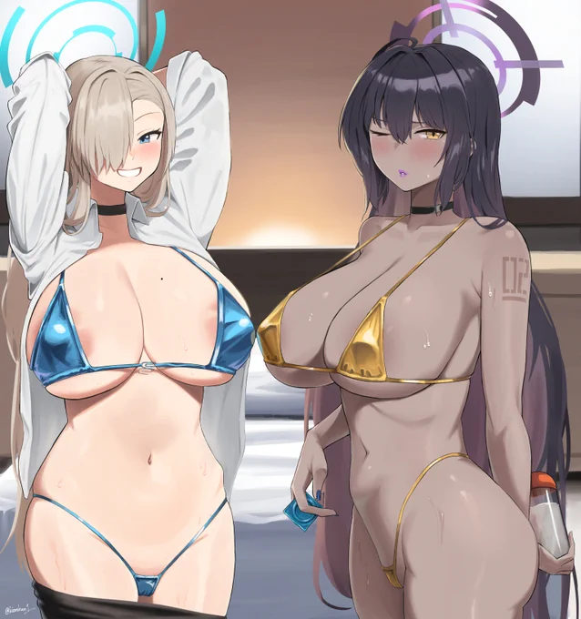[Asuna & Karin] #ブルアカ
