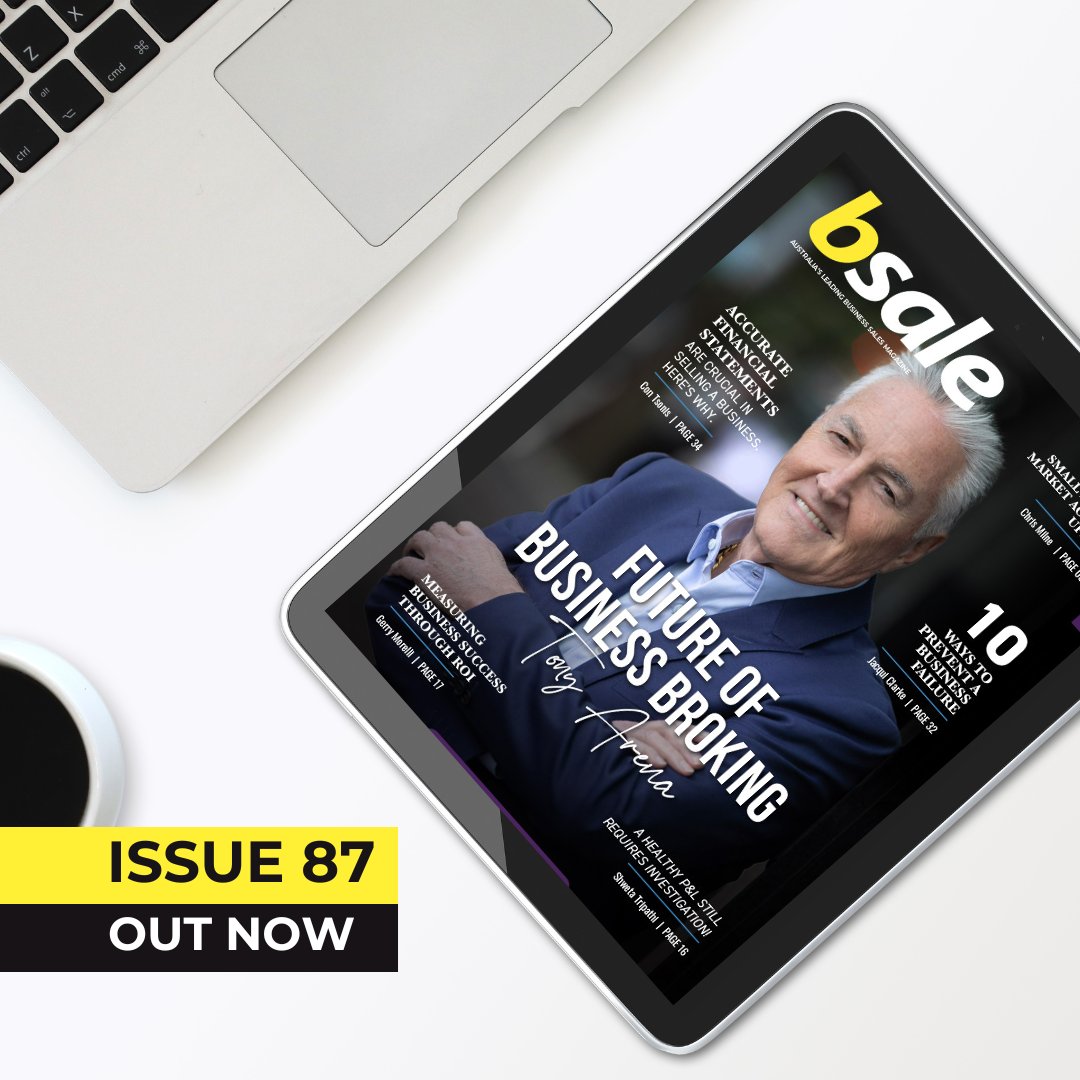 Issue 87. Out Now!

Have you read our current edition? It has great information for business owners! 

#bsaleaus #bsalemagazine #businessbrokers #buyingabusiness #sellingabusiness bsale.com.au/magazine