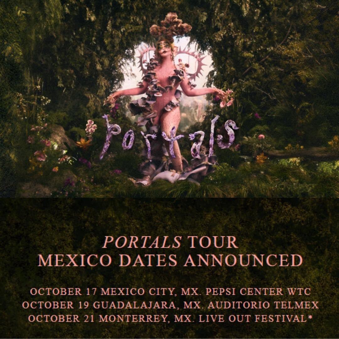 crybabies_mx's tweet photo. Ya tenemos las tres fechas confirmadas del 𝖕𝖔𝖗𝖙𝖆𝖑𝖘 Tour para México 🌸✨

@littlebodybigheart 
@verdeonfilm 
@verde.whatever 
@clubswarnermexico 
@warnermusicmex 
#melaniemartinez #portals https://t.co/Uw2wtkIpS1