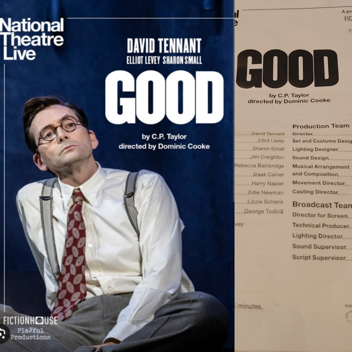 Tonight's thought provoking entertainment <a href="/NTLive/">National Theatre Live</a> with <a href="/carolinebuble/">Caroline Bublé</a>. #good