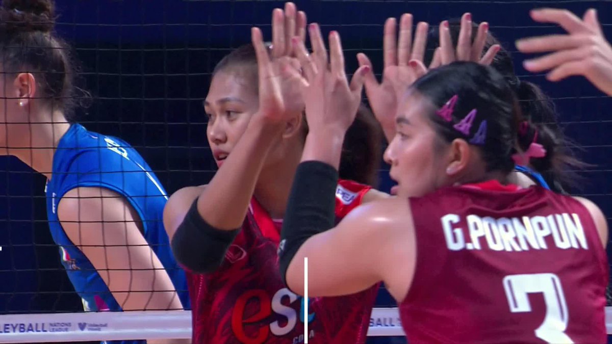 Volleyball World on Twitter "Pimpichaya Kokram 🇹🇭 vs Italy 🇮🇹 with 22