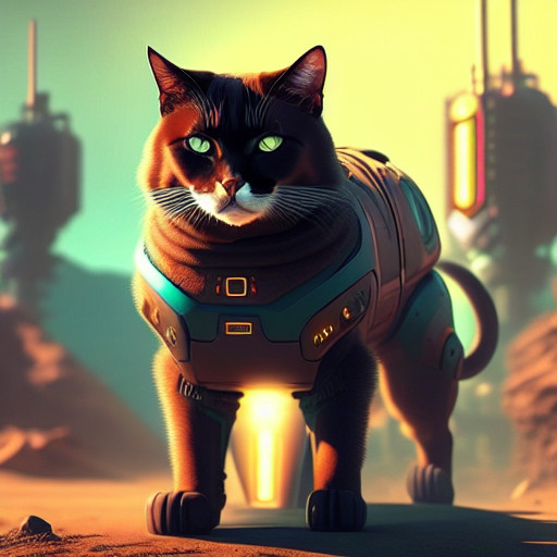 geek_metaverse's tweet image. Cyborg Robot Cat Darius, Cypher City 2075  

#cyborg #robotcat #cat #robot #cyborgcat #artwork #nft #nfts #NFTsCommunity #NFTartwork #nftart #artworks #nftcollector #nftcollection #cyberpunk #punk #geekmetaverse