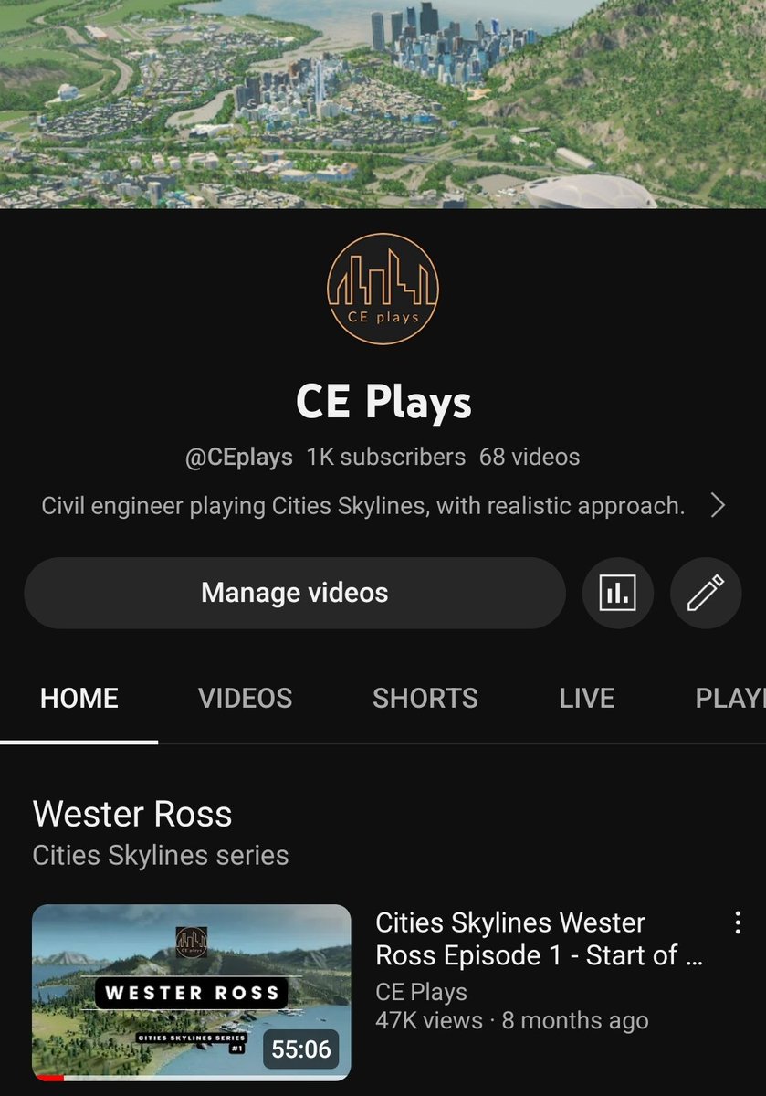 ceplannerplays's tweet photo. Wow. Thank you for all the subs.
https://t.co/V0b9P75WVY
#citiesskylines #ceplays @ColossalOrder @CitiesSkyIines https://t.co/9xQbomrOEd