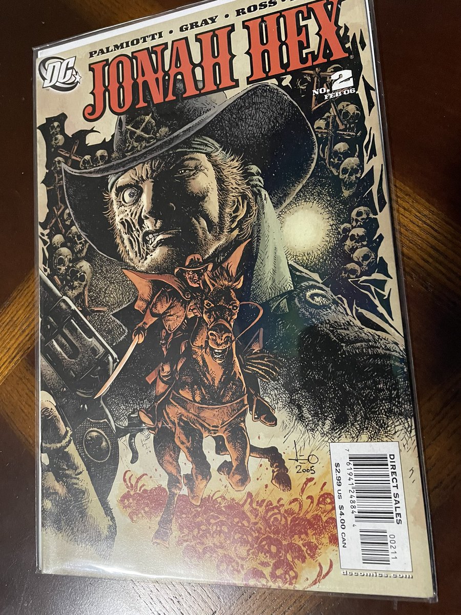 #comicoftheday jonah hex after a horrible movie adaptation at least the character got justice in the legend of tomorrow series.