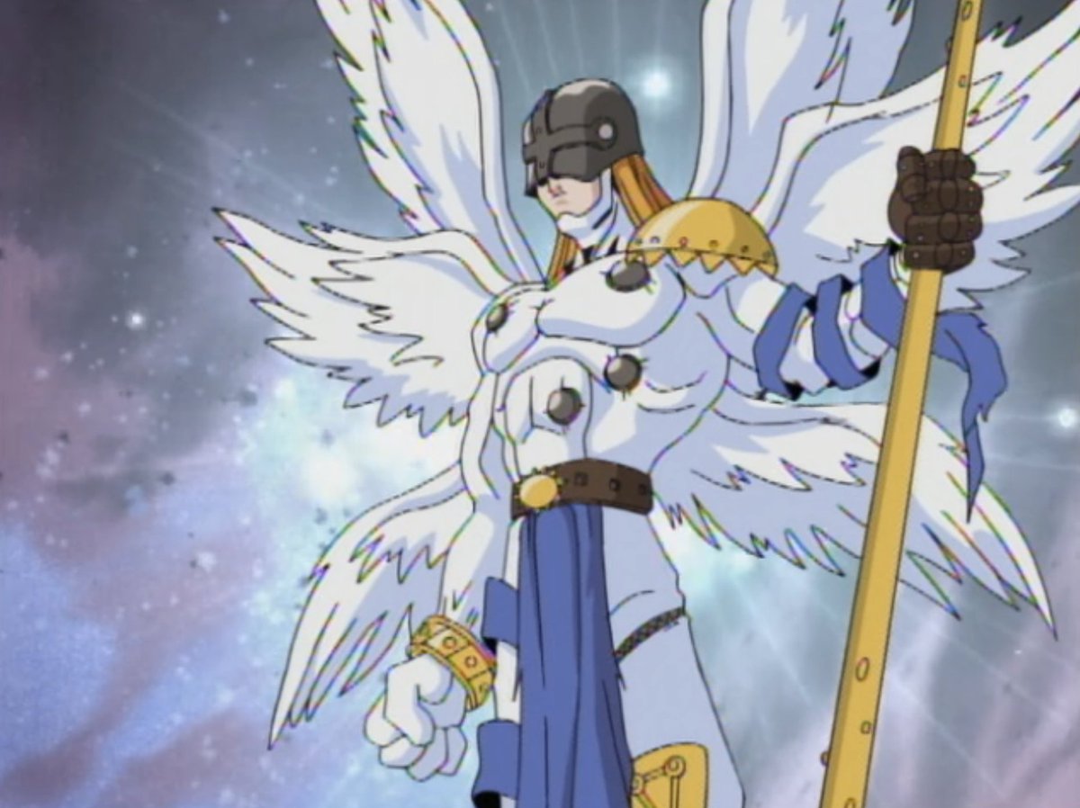 This day in 1999, Angemon was awakened in the 13th episode of #DigimonAdventure.