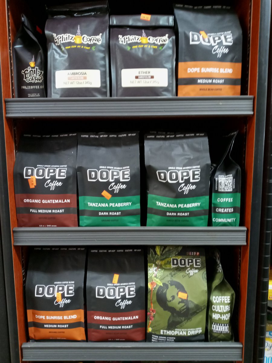 Dope Coffee is the featured bagged coffee at Golden Natural Foods, 830 Church Street between Market and Duboce streets, in San Francisco.

#goldennaturalfoods #dopecoffee #sanfrancisco #castrodistrict #noestreet #dubocetriangle #marketstreet #blackowned