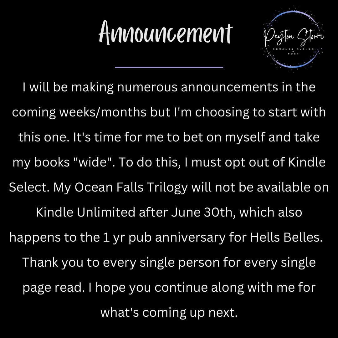 First of many announcements.⚡️🤍✨️
#ReadingCommunity #AuthorsOfTwitter #authorlife