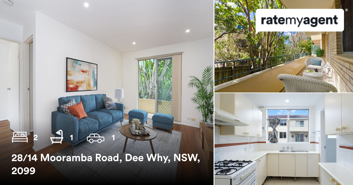 🛌 2 🛀 1 🚘 1
📍 28/14 Mooramba Road, Dee Why, NSW, 2099

Our agent’s latest sale on #RateMyAgent

rma.reviews/UmXtiINJz0gg

...
#ratemyagent #realestate #NOVAK_PROPERTIES