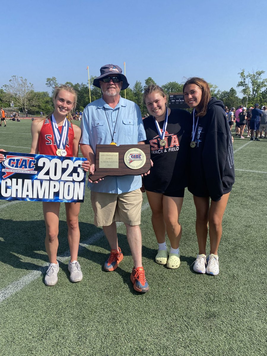 sha_trackies's tweet image. SHATF State Champs: so many amazing performances, but your three new All-State athletes, 1st place in their events: Juliette Forstrom 3200, new school record 11:04, Maya Quaranta Shot put, Victoria Baker HJ. On the Banner!!!!! ⁦@SHA_Sharks⁩
