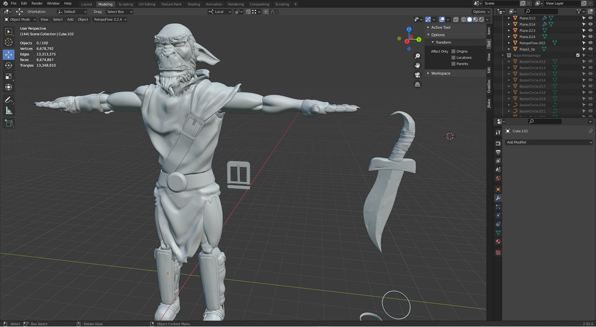 LuisLRDesign's tweet image. An old model that works for a long time with (Vertex Paint)
#splinterlands #game #3d #modeling #blender #hive #hiveblockchain #desing #art #3dart #3dmodeling #3dmodel #3d #artwork #art #3dartist #3drender #3dartist #render #diseño #fantasia #orc
peakd.com/hive-174301/@l…