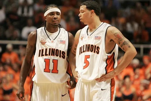 A Terrence Shannon Jr and Ray J Dennis backcourt would be the best Illini🔸🔹backcourt duo since Deron Williams and Dee Brown