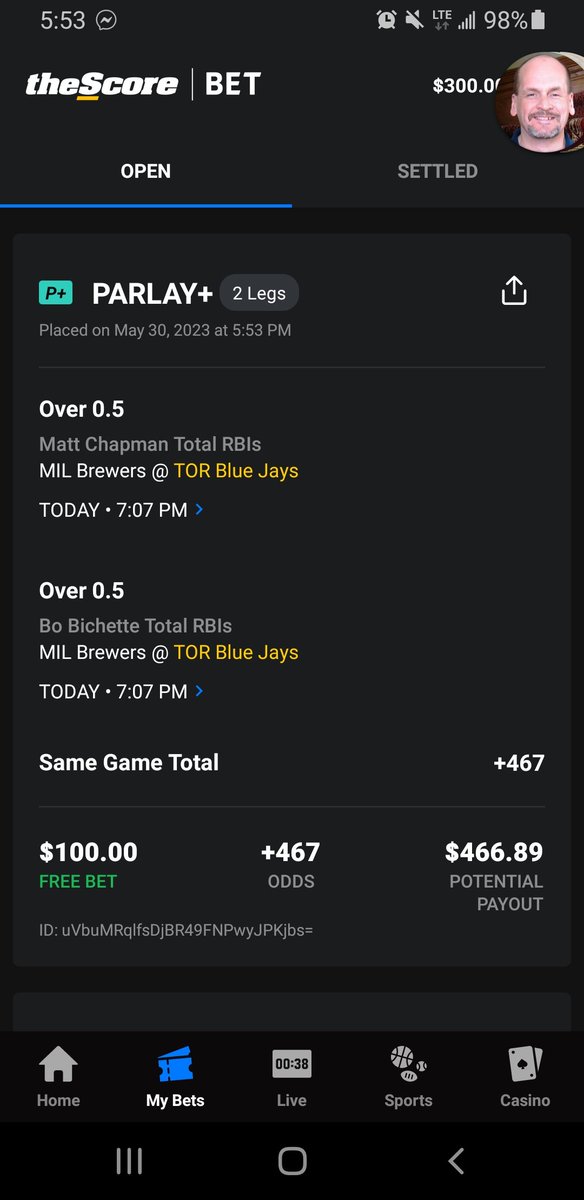 teamdrunksskip's tweet photo. Thanks to the @theScoreBet @BSSportsbook for the great seats for my dad's birthday and free bet where picked an RBI scorer each #greatnight @BarstoolBigCat https://t.co/ati4Juu2ua