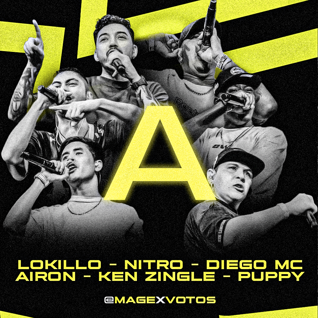 MageAlban's tweet photo. ¿Qué grupo es mejor? 💫
Grupo A:
🇨🇴 Lokillo
🇨🇴 Airon
🇨🇴 Ken Zingle
🇨🇴 Puppy
🇨🇱 Nitro
🇵🇪 Diego
Grupo B
🇨🇴 VallesT
🇨🇴 Carpediem
🇨🇴 RBN
🇨🇴 Coloso
🇦🇷 Stuart
🇨🇴 Marithea
#fms #fmscolombia #regenesis #freestylerap #magexdesign #colombia https://t.co/3zmzfApIyB