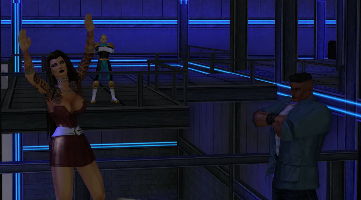 LAS_aka_Alyx's tweet photo. This is going well. #homecoming #cityofheroes #pocketd #roleplaying https://t.co/i0k6G9VOIZ