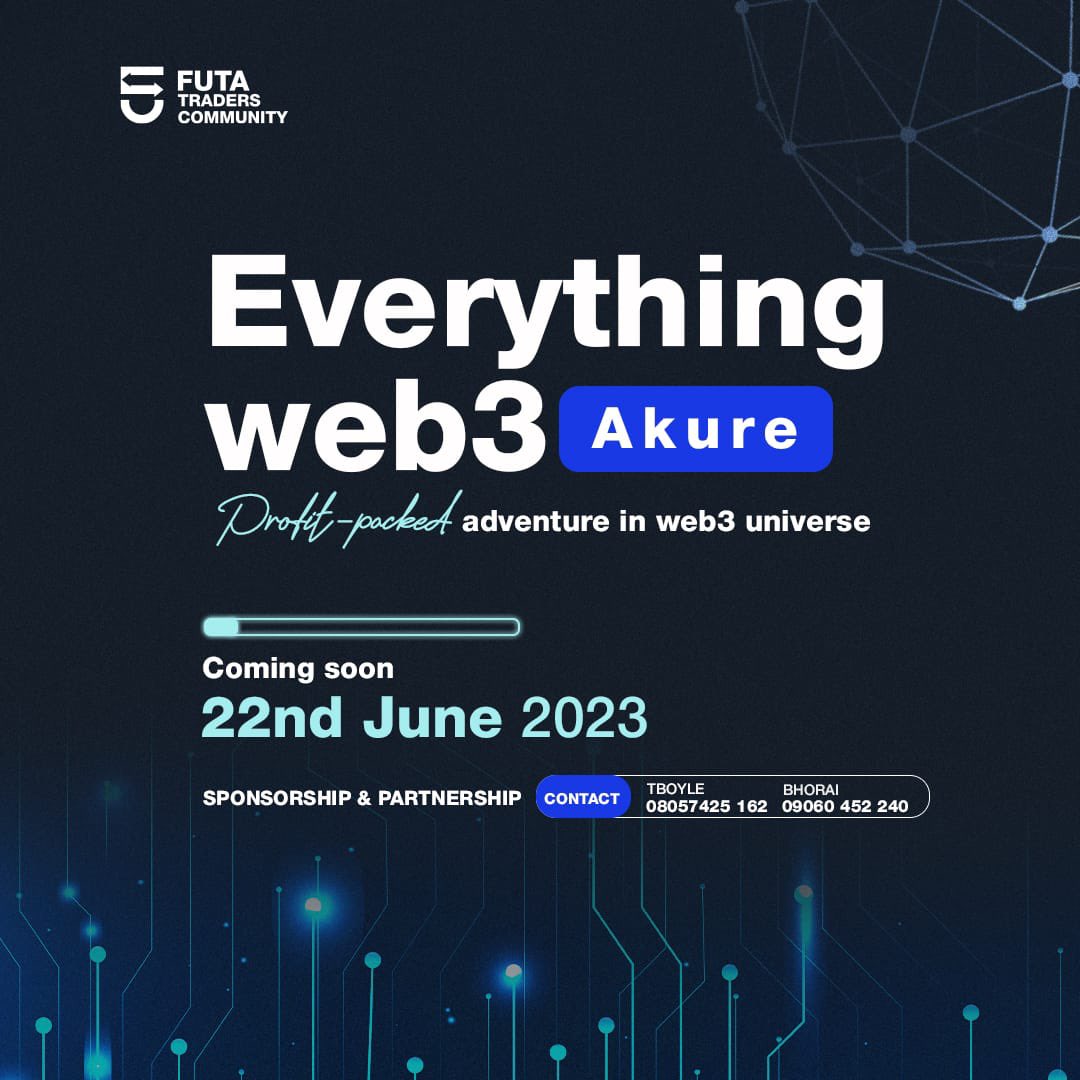 ftc_ng's tweet photo. you know what time it is!
the first of many, more to come💯🔥

More updates coming soon.

In the meantime, save the date, and get prepared for this blast set to happen in the sunshine city 🌞☀️
#everythingweb3 #web3 https://t.co/vNJ0pa7bVt