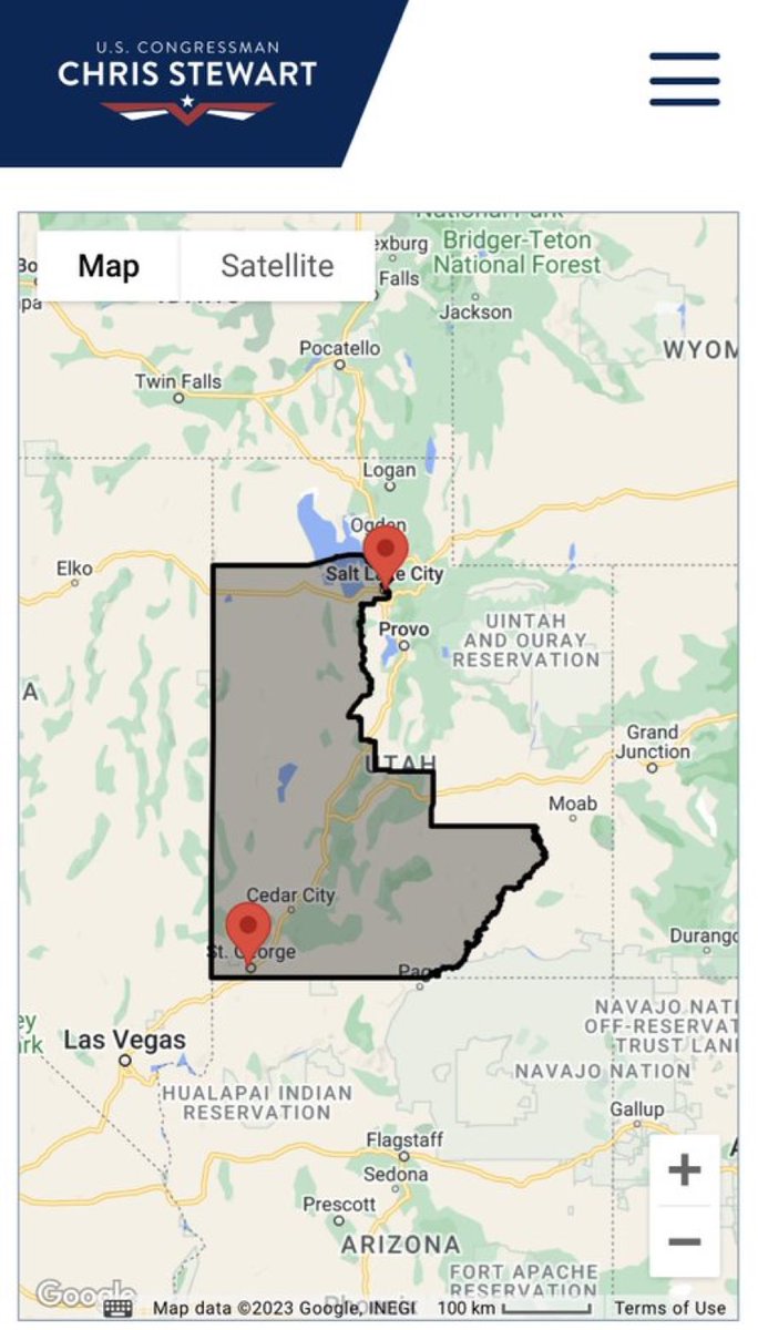 What a stupid, gerrymandered district. This is what Utahns expressly voted against way back in 2018, but as usual, the #UTLeg knew better than us. You know, SLC residents being lumped into St George makes all the sense in the world. #utpol