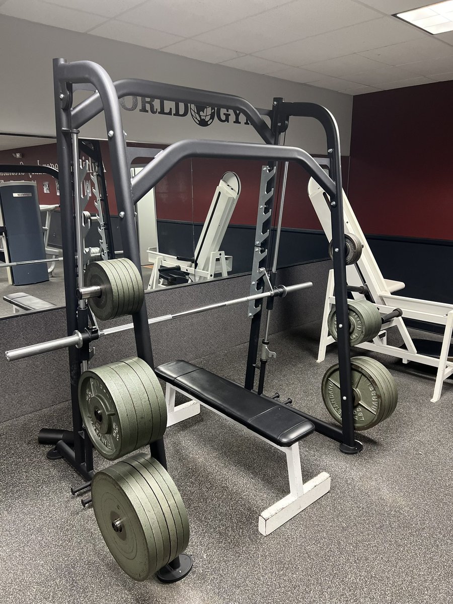 WorldGymPawling's tweet photo. ‼️‼️ NEW ADDITIONS ‼️‼️
Excited to add the TITAN BELT SQUAT & TITAN SMITH MACHINE to the dungeon!
#beltsquat #smithmachine #titanfitness #worldgym #worldgympawling #inthedungeon https://t.co/utV0zWjt6w