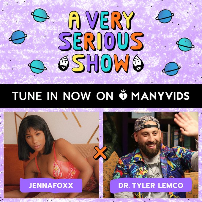 🎉 TUNE IN NOW 🎉

An all-new episode of "A Very Serious Show" is streaming LIVE on ManyVids! Come hang