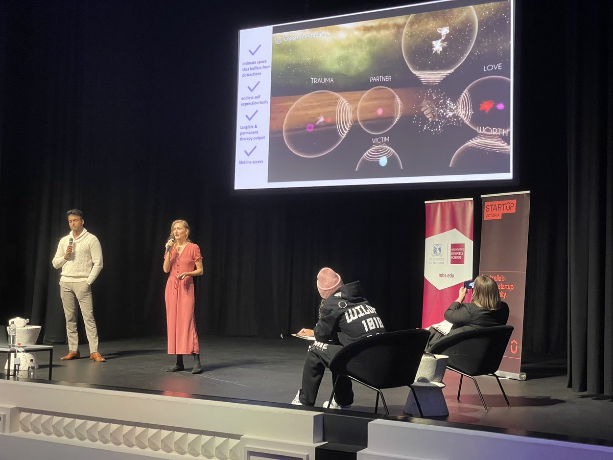 The4th (@the4th_io) on Twitter photo We were in the big @StartupVic crowd last night, cheering for the terrific #Founders from <a href="/Enosis_VR/">Enosis Therapeutics</a> Enosis Therapeutics.
Another great example of potential applications for #web3 #healthcare We were in the big @StartupVic crowd last night, cheering for the terrific #Founders from <a href="/Enosis_VR/">Enosis Therapeutics</a> Enosis Therapeutics.
Another great example of potential applications for #web3 #healthcare