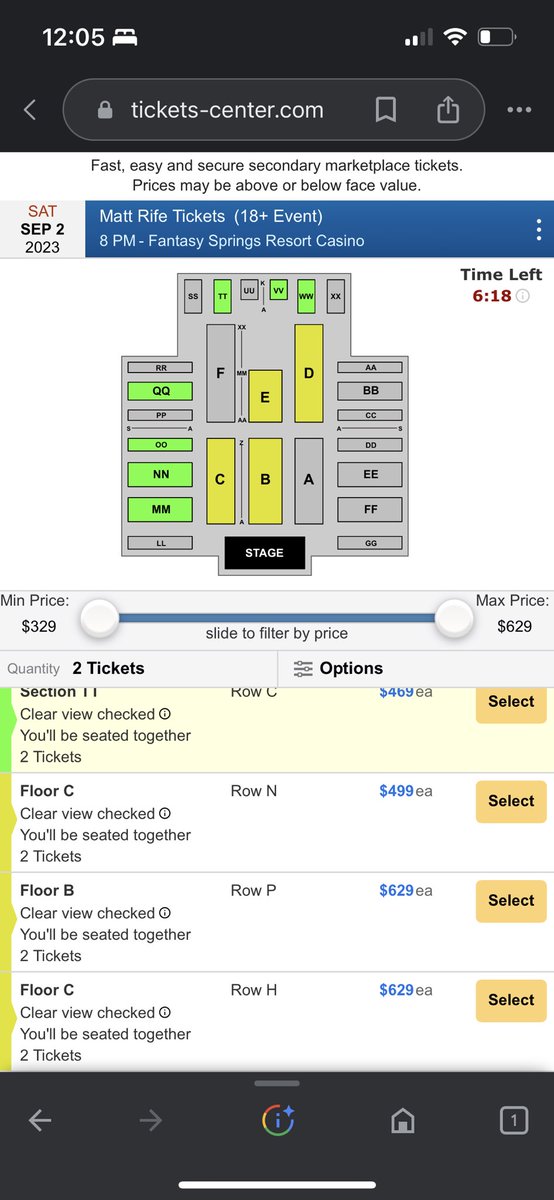 thepinksanta's tweet photo. @mattrife Indio tickets are $350-$650 apiece. You can’t be serious? 2 cougars need a Go Fund Me for tickets? Help some sistas out! https://t.co/J6c1qaCDdV
