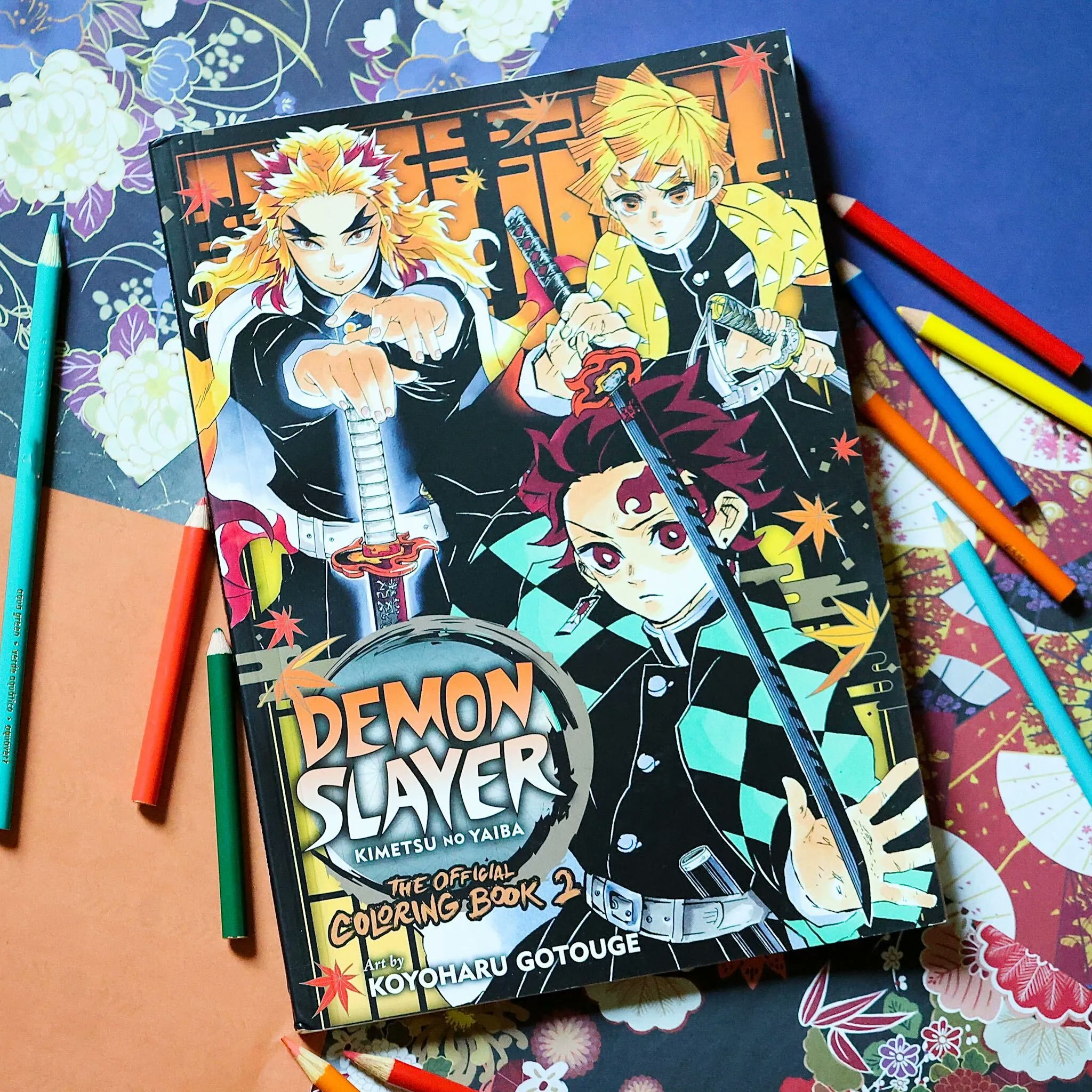 Demon Slayer: Kimetsu No Yaiba: The Official Coloring Book