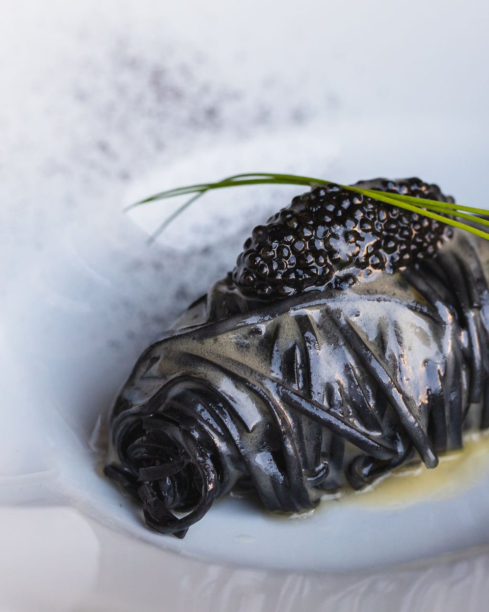 T A G L I A T E L L E  N E R I 

regiis ova caviar · squid ink · smoked butter · burnt lemon

Try it any night, because starting this weekend, we will be open for Sunday dinner service.