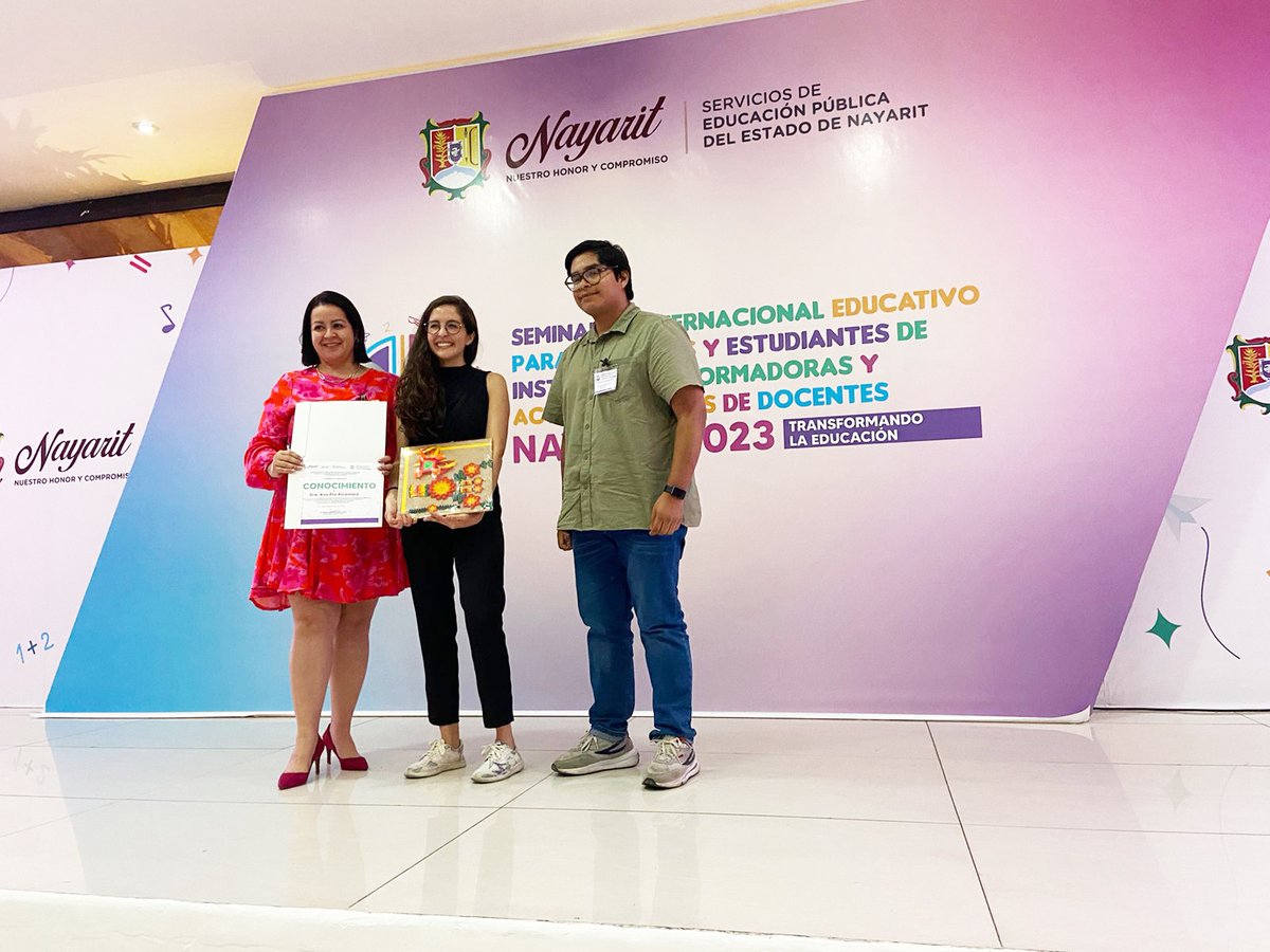 Fund_RobotiX's tweet image. Vivimos grandes momentos de juego, diversión y aprendizaje en el Primer Seminario Educativo Internacional, Nayarit 2023 “Transformando la Educación”.

Gracias a todos los que nos acompañaron en nuestras conferencias y talleres.   

@SEPEN_NAY 

#SoyRobotiX #SEDINAY2023