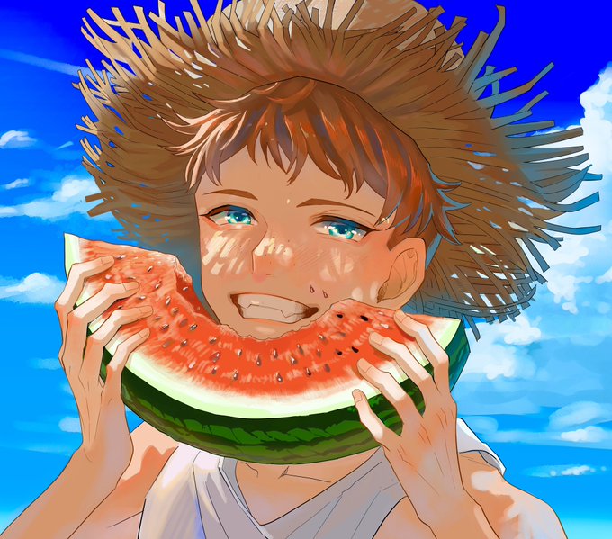 「fruit summer」 illustration images(Latest)