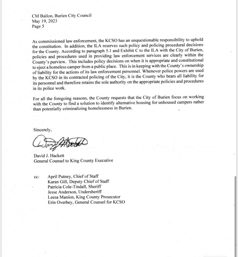 Jonathan Choe Journalist (Seattle) on Twitter "DOW’S LETTER TO BURIEN